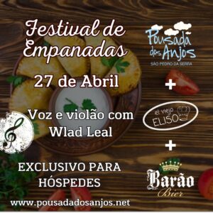 Festival de Empanadas na Pousada dos Anjos