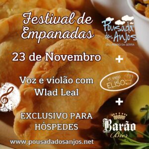 Festival de Empanadas na Pousada dos Anjos